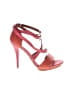 Karen Millen Color Block Red Pink Sandals Size EU 36 - photo 1