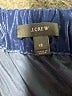 J.Crew 100% Polyester Solid Blue Casual Skirt Size XS - photo 4