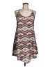 No Comment Chevron-herringbone Gray Casual Dress Size M - photo 1