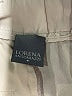 Lorena Antoniazzi Solid Ivory Casual Pants Size EU 44 / US 14 - photo 7