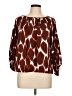 Corey Lynn Calter Brown 3/4 Sleeve Blouse Size L - photo 1