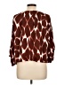 Corey Lynn Calter Brown 3/4 Sleeve Blouse Size L - photo 2