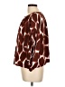 Corey Lynn Calter Brown 3/4 Sleeve Blouse Size L - photo 5