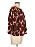 Corey Lynn Calter Brown 3/4 Sleeve Blouse Size L - photo 4