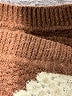 Unbranded Stripes Brown Pullover Sweater Size M - photo 7