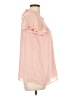 Unbranded 100% Polyester Pink Short Sleeve Blouse Size L - photo 4