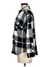 Sincerely Jules Checkered-gingham Black Long Sleeve Button-Down Shirt Size M - photo 5