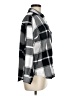 Sincerely Jules Checkered-gingham Black Long Sleeve Button-Down Shirt Size M - photo 4
