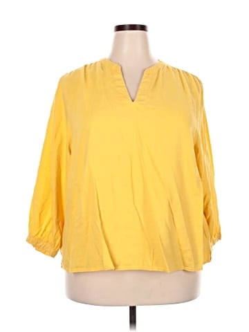 Old Navy 3/4 Sleeve T-Shirt (view 1)