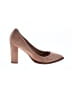 Loeffler Randall 100% Leather Pink Tan Heels Size 8 1/2 - photo 1