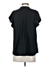 Banana Republic 100% Polyester Black Short Sleeve Blouse Size S - photo 2