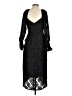 Unbranded 100% Polyester Black Cocktail Dress Size S - photo 2