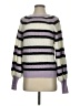 Who What Wear Stripes Purple Pullover Sweater Size S - photo 1