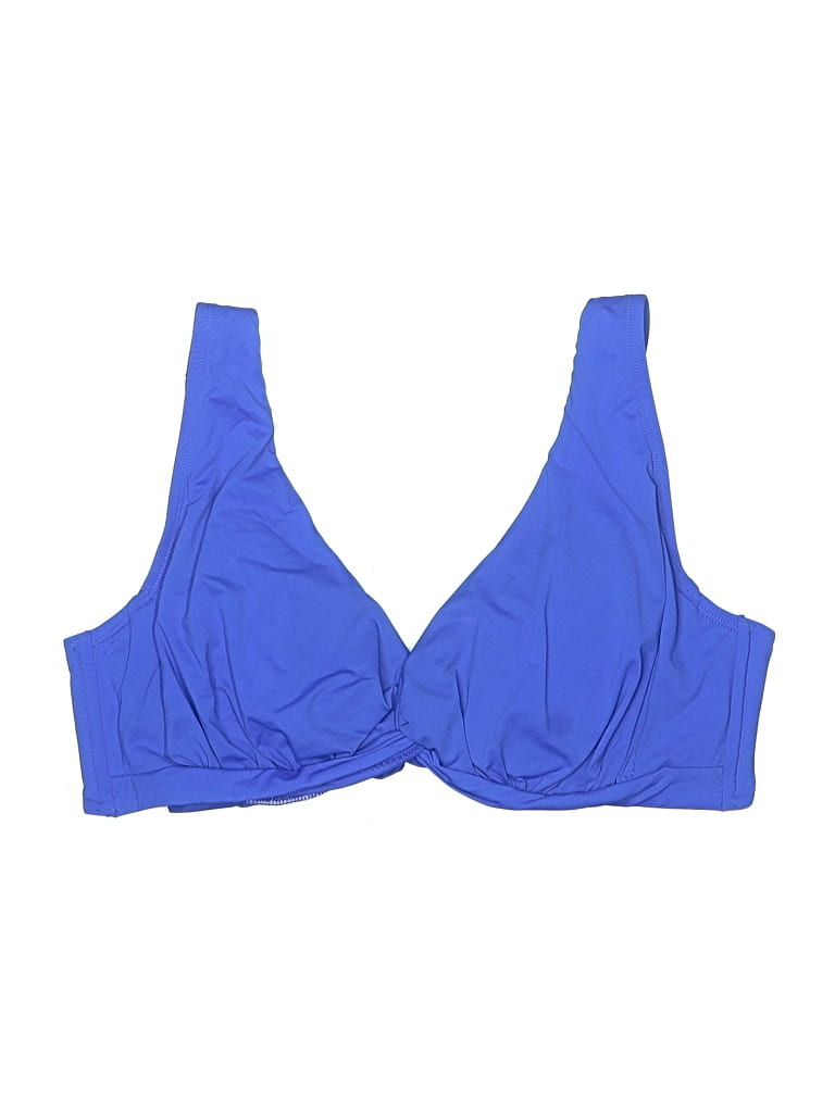 Pre-owned Tommy Bahama Swimsuit Top Blue Swimwear