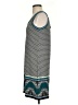 Assorted Brands Chevron-herringbone Teal Casual Dress Size S (estimated) - photo 5