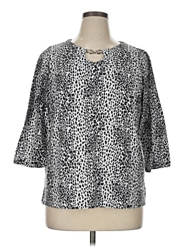 Cathy Daniels 3/4 Sleeve Blouse (view 1)