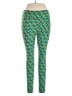 Lularoe Argyle Green Leggings Size 1X (Tall & Curvy) - photo 1