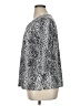 Cathy Daniels Animal Print Silver 3/4 Sleeve Blouse Size XL - photo 5