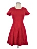 Unbranded Solid Red Casual Dress Size M - photo 1