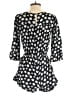 Unbranded 100% Viscose Hearts Black Romper Size XS - photo 2