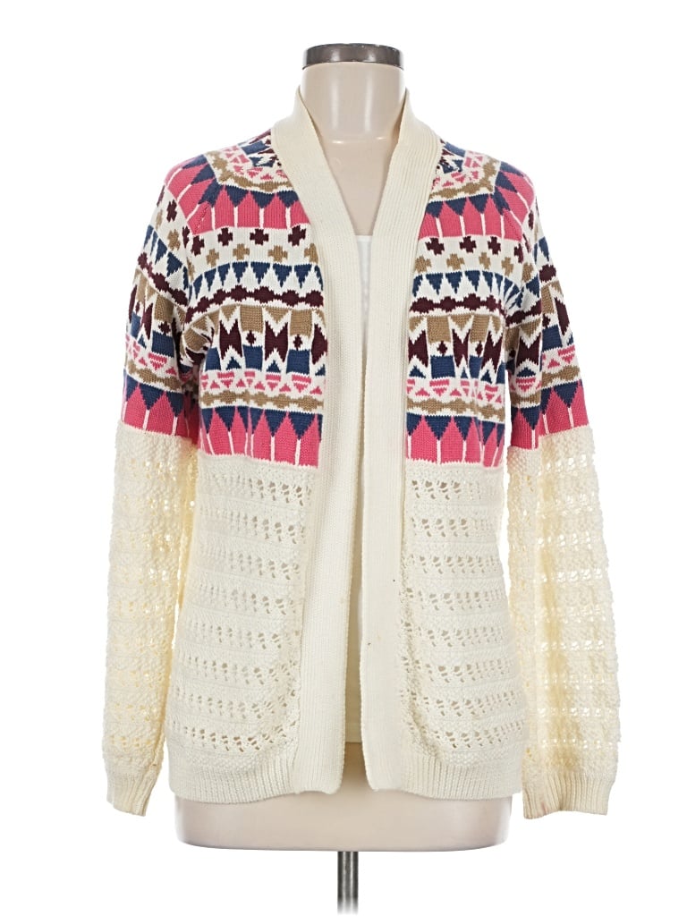 Pre-owned Flying Tomato Cardigan Sweater In White