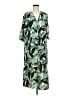 Rachel Zoe 100% Polyester Green Kimono One size - photo 1