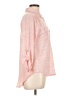 Eyeshadow Pink Long Sleeve Polo Size L - photo 4