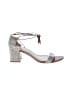 Alexandre Birman 100% Leather Gray Ivory Sandals Size EU 40 - photo 1