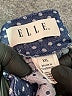 Elle Polka Dots Blue Casual Pants Size XXL - photo 4