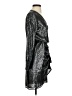 Pinko Metallic Silver Cocktail Dress Size EU (IT) 38 / US 2 - photo 4