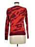 CAbi Animal Print Red Pullover Sweater Size M - photo 2