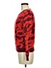 CAbi Animal Print Red Pullover Sweater Size M - photo 5