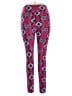 Lularoe Print Pink Leggings Size 1X (Tall & Curvy) - photo 2