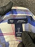 Gap Outlet 100% Cotton Plaid Blue Long Sleeve Button-Down Shirt Size L - photo 7