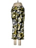Madison Studio Print Yellow Casual Pants Size 8 - photo 2