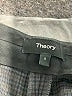 Theory Plaid Gray Dress Pants Size 6 - photo 3