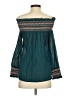 Love Sam 100% Cotton Teal Long Sleeve Blouse Size S - photo 2