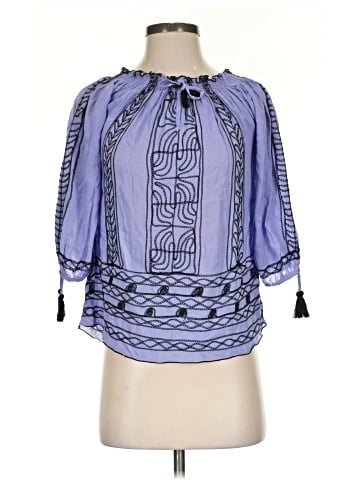 Poupette St. Barth 3/4 Sleeve Blouse (view 1)