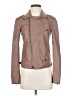 R | Label 100% Nylon Brown Jacket Size S - photo 1