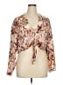 Open Edit 100% Polyester Brown Kimono Size XL - photo 1