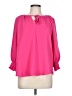 Westbound 100% Polyester Pink 3/4 Sleeve Blouse Size L (petite) - photo 1