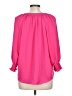 Westbound 100% Polyester Pink 3/4 Sleeve Blouse Size L (petite) - photo 2