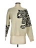 Shein Animal Print Ivory Pullover Sweater Size 2 - photo 1