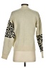 Shein Animal Print Ivory Pullover Sweater Size 2 - photo 2