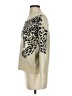 Shein Animal Print Ivory Pullover Sweater Size 2 - photo 5
