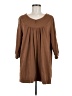 Ellos Brown 3/4 Sleeve T-Shirt Size M - photo 1