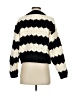 Line & Dot Chevron-herringbone Black Pullover Sweater Size XS - photo 2