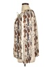 Grace 100% Polyester Paisley Ivory Long Sleeve Blouse Size XL - photo 5