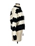 Line & Dot Chevron-herringbone Black Pullover Sweater Size XS - photo 4