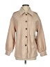 New In 100% Polyester Tan Ivory Jacket Size S - photo 1